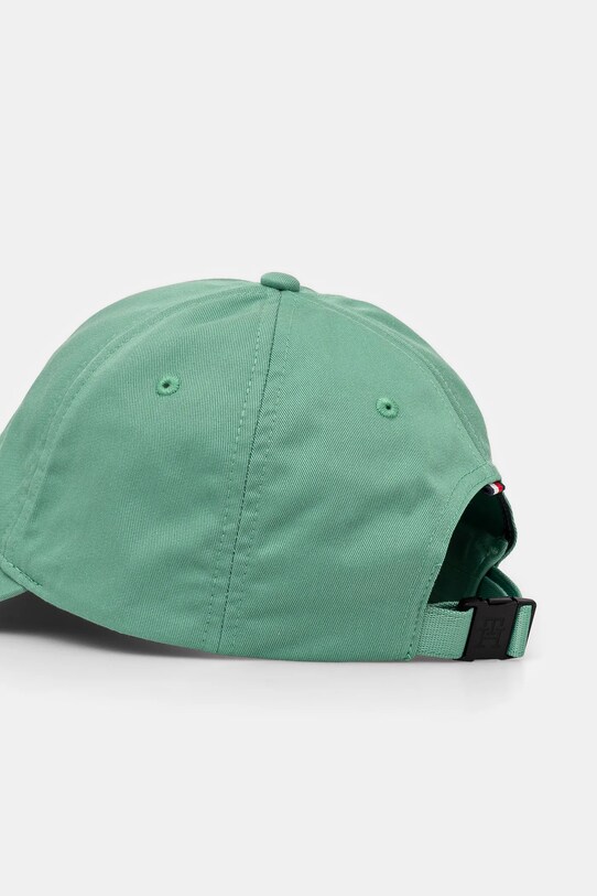 Accesorii Tommy Hilfiger șapcă de baseball din bumbac AM0AM13542 verde