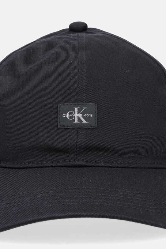 Calvin Klein Jeans șapcă de baseball din bumbac LV04G5001G negru SS25