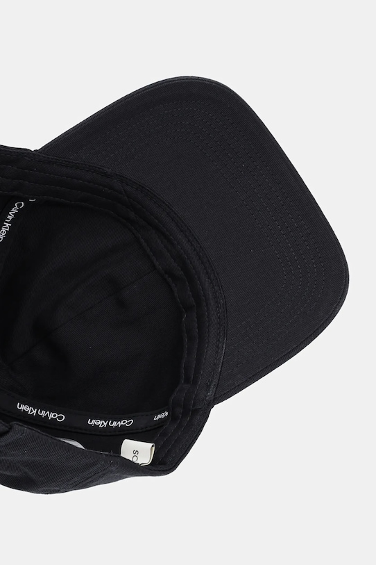 Bavlnená šiltovka Calvin Klein Jeans čierna LV04G5001G