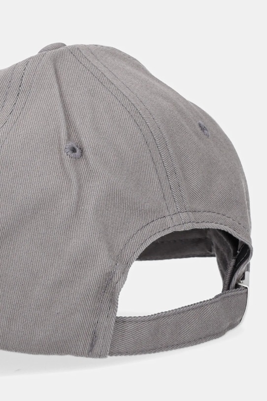 Akcesoria Calvin Klein Jeans czapka z daszkiem bawełniana LV04G5004G szary