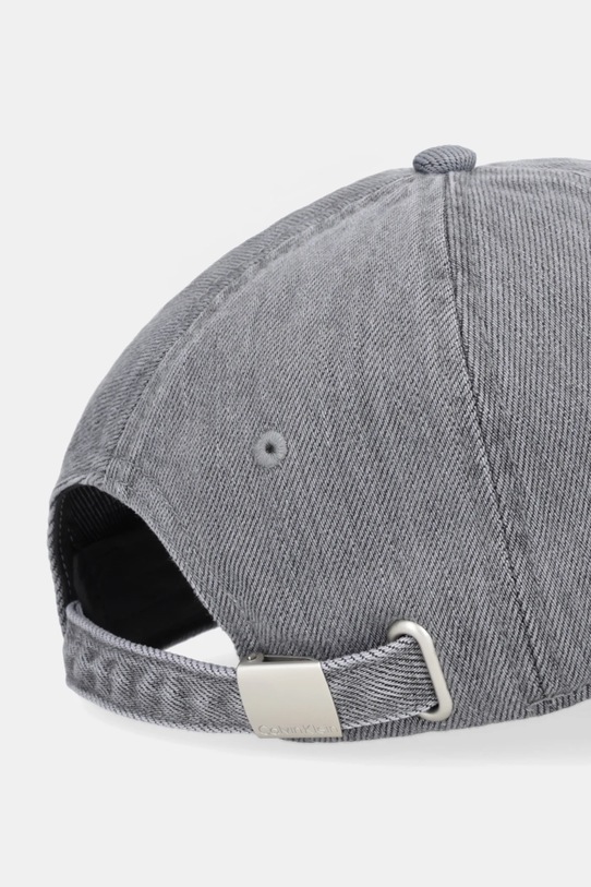 Αξεσουάρ Τζιν καπέλο μπέιζμπολ Calvin Klein Jeans LV04G5007G γκρί
