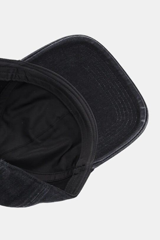 Τζιν καπέλο μπέιζμπολ Calvin Klein Jeans μαύρο LV04G5007G