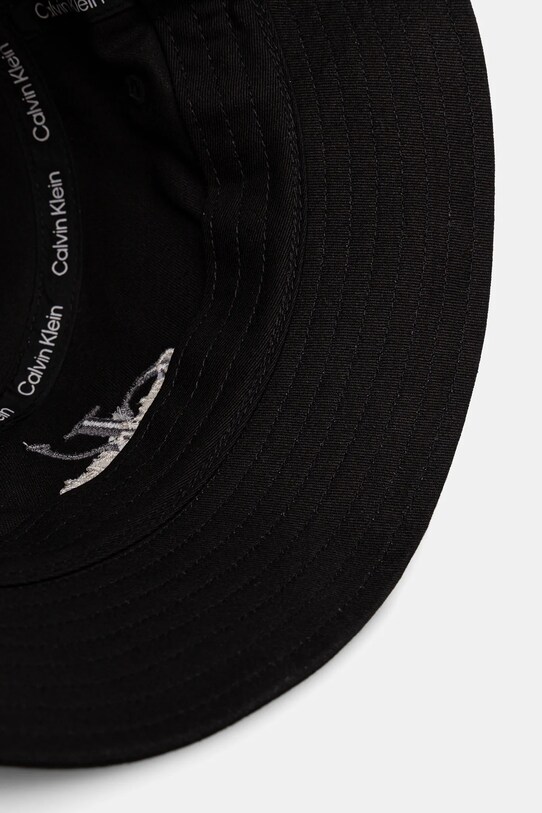 Шляпа из хлопка Calvin Klein Jeans чёрный LV04G5020G