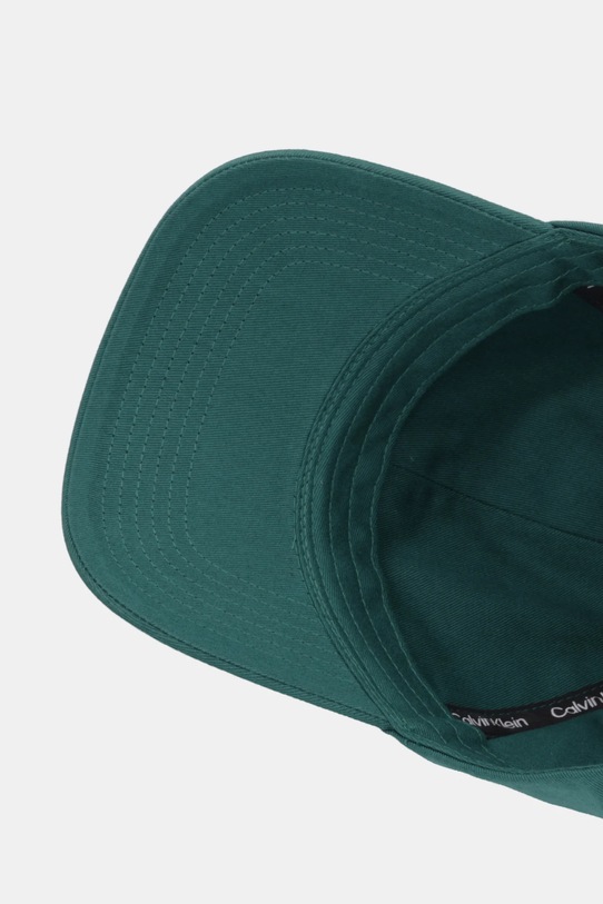 Calvin Klein Jeans czapka z daszkiem bawełniana turkusowy LV04G5002G