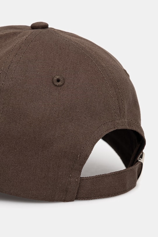 Αξεσουάρ Calvin Klein Καπέλο με γείσο Ανδρικό βαμβακερό LV04G5002G καφέ