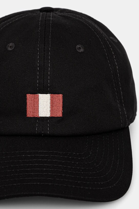 Bally șapcă de baseball din bumbac MHA02Q negru SS25