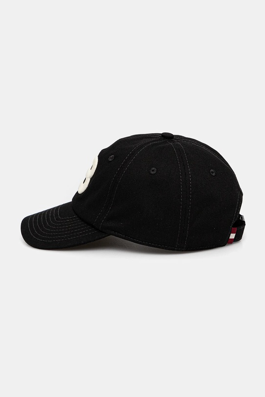 Bally șapcă de baseball din bumbac MHA032 negru SS25