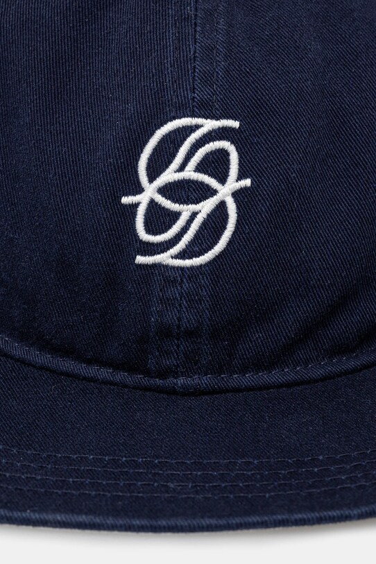 Bavlněná baseballová čepice Drôle de Monsieur La Casquette D Miroir G.CP169.CO138.DNY námořnická modř SS25