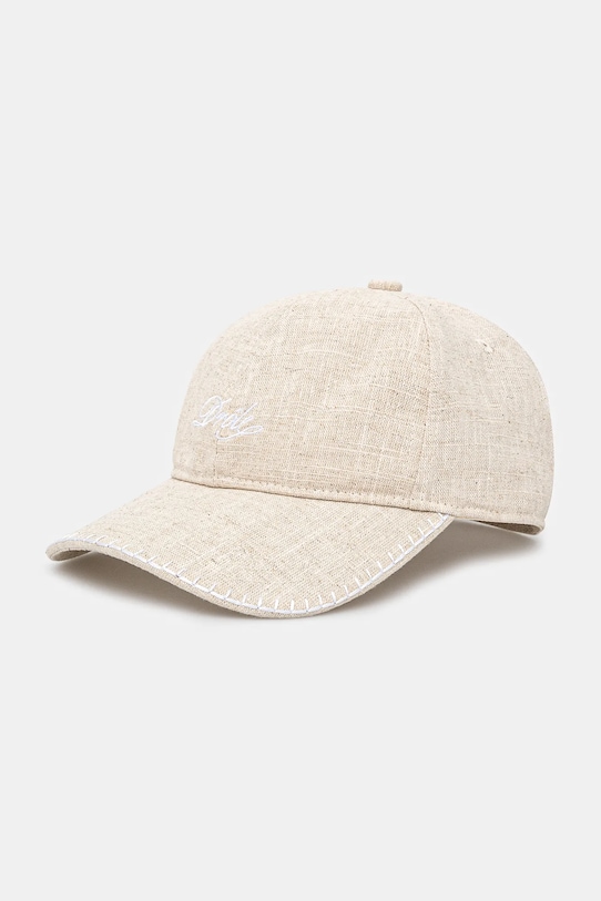 Kapa sa šiltom Drôle de Monsieur La Casquette Drule Lin ostalo bež G.CP168.LI008.LBG