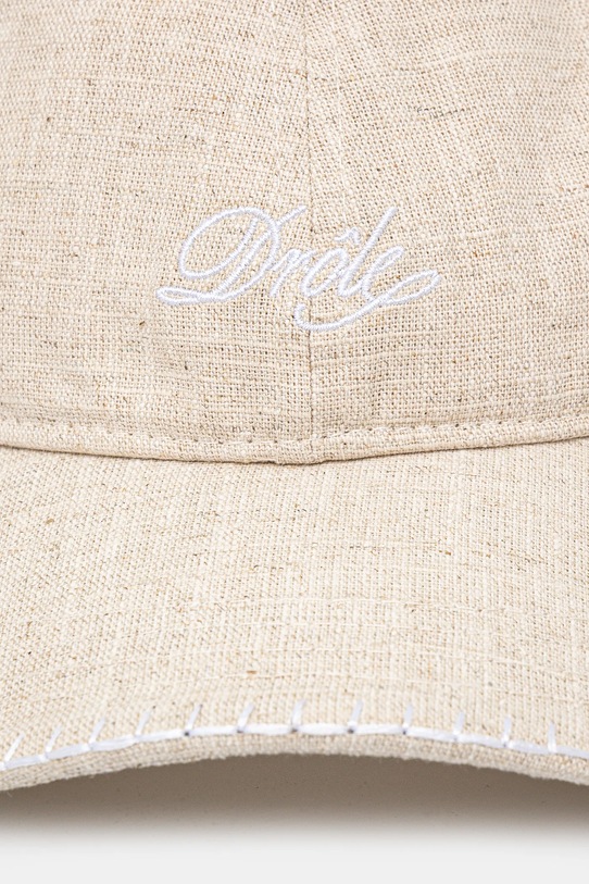 Šiltovka Drôle de Monsieur La Casquette Drule Lin G.CP168.LI008.LBG béžová SS25