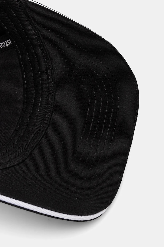 Bavlněná baseballová čepice Just Cavalli černá 78QAZK30.ZG192