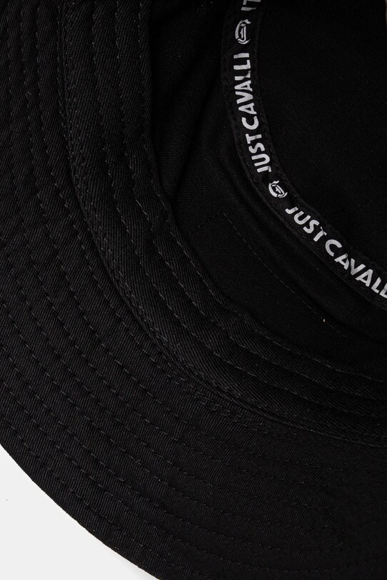 Шляпа из хлопка Just Cavalli чёрный 78QAZK20.ZG344