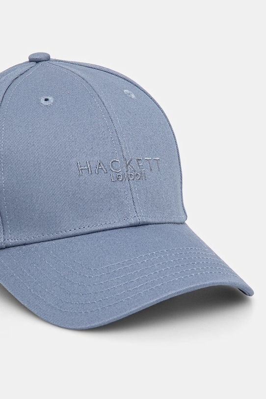 Бавовняна бейсболка Hackett London HM042652 блакитний SS25