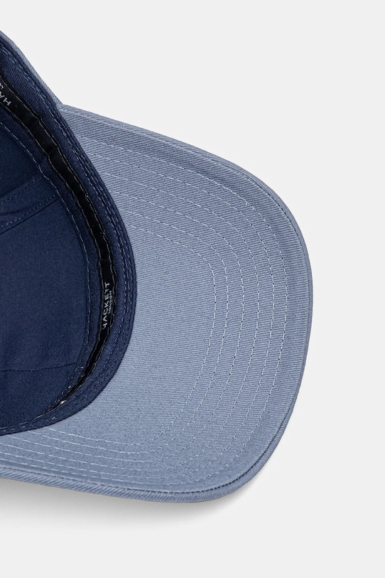 Бавовняна бейсболка Hackett London блакитний HM042652