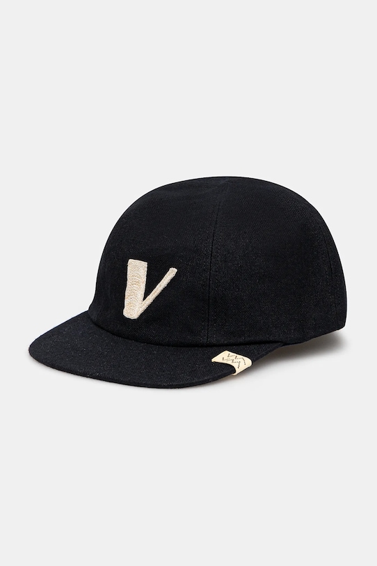 Visvim czapka z daszkiem wełniana Honus Cap wełna granatowy 125103003011