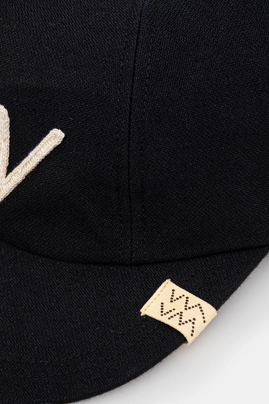 Visvim czapka z daszkiem wełniana Honus Cap 125103003011 granatowy SS25