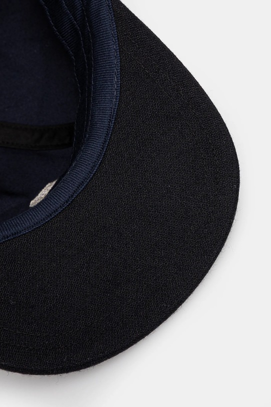 Visvim czapka z daszkiem wełniana Honus Cap granatowy 125103003011