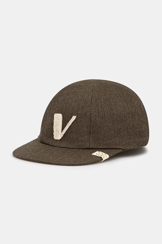 Visvim czapka z daszkiem wełniana Honus Cap wełna zielony 125103003011