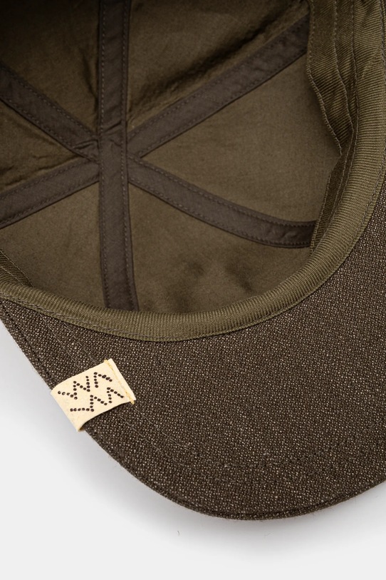 Visvim czapka z daszkiem wełniana Honus Cap zielony 125103003011
