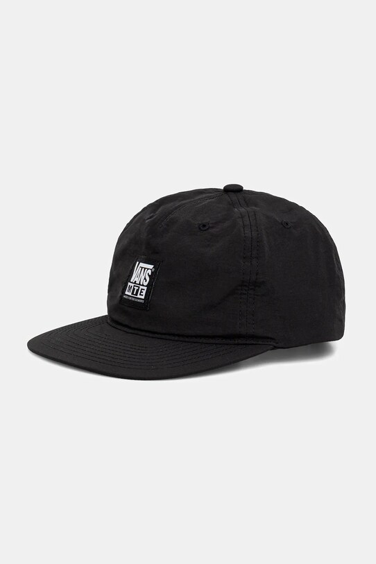 Bombažna bejzbolska kapa Vans Bombaž črna VN000K61BLK1