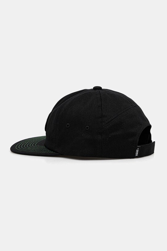 Accesorii Vans șapcă de baseball din bumbac VN000MPHBLK1 negru