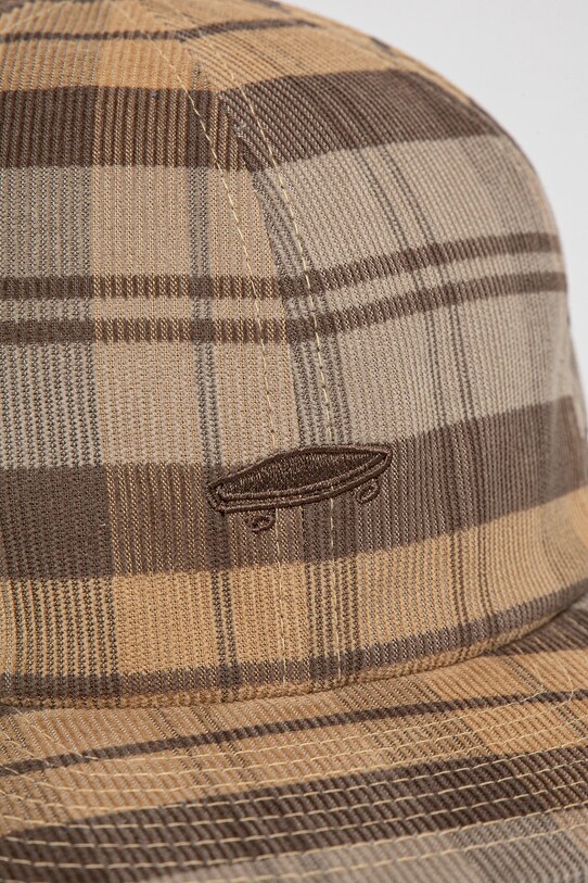 Vans czapka z daszkiem bawełniana VN000YXKZUJ1 beżowy SS25