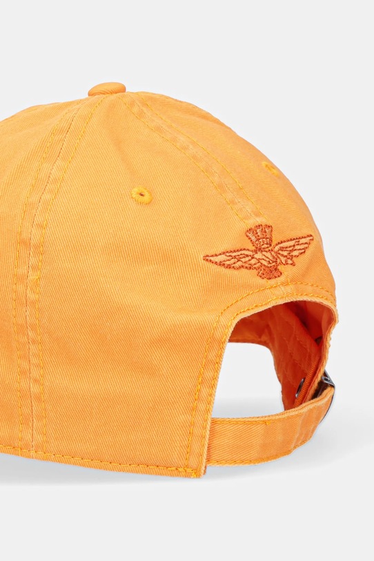Accesorii Aeronautica Militare șapcă de baseball din bumbac HA1204CT2476 portocaliu