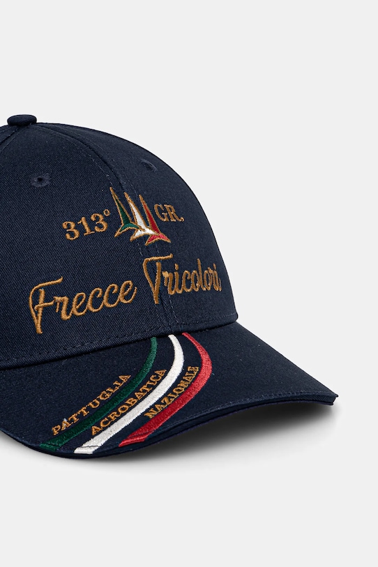 Aeronautica Militare berretto da baseball in cotone HA1205CT3299 blu navy SS25