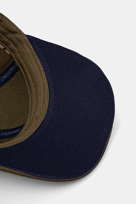 Βαμβακερό καπέλο του μπέιζμπολ Aeronautica Militare πράσινο HA1205CT3299