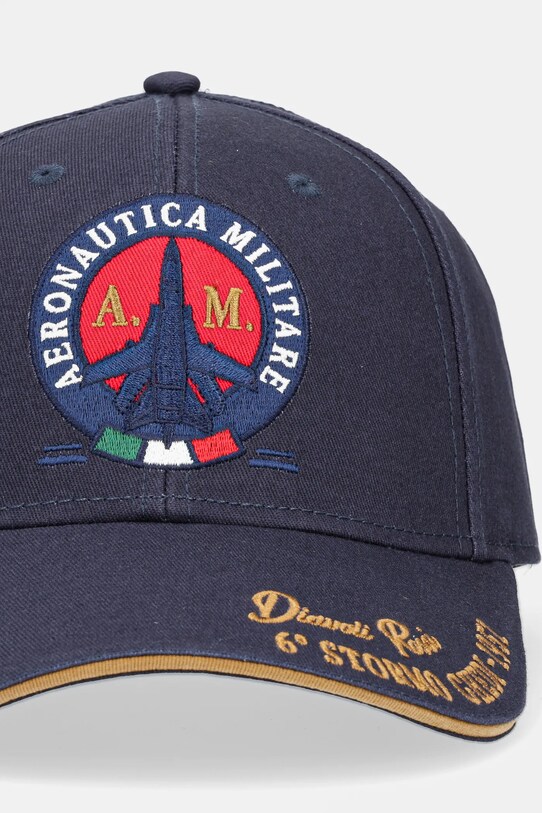 Aeronautica Militare czapka z daszkiem bawełniana HA1208CT2261 granatowy SS25