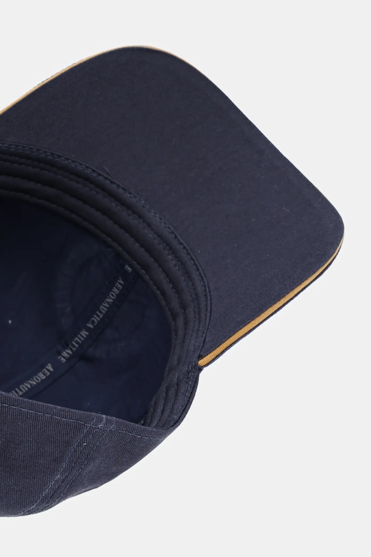 Aeronautica Militare czapka z daszkiem bawełniana granatowy HA1208CT2261