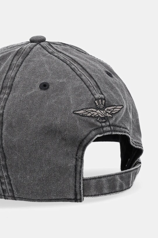 Kiegészítők Aeronautica Militare pamut baseball sapka HA1211CT2476 fekete
