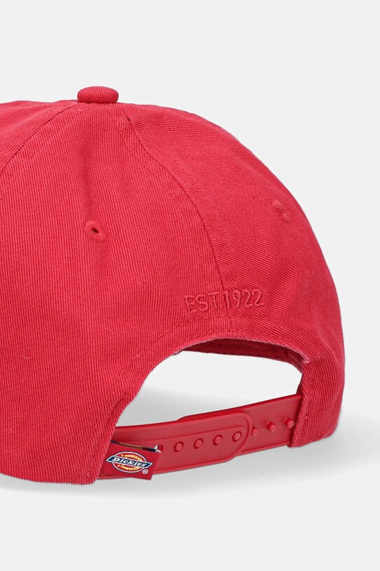 Accesorii Dickies șapcă de baseball din bumbac DK0A4TKV0ER1 rosu