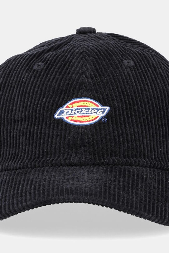 Вельветова кепка Dickies DK0A4ZAYBLK1 чорний SS25