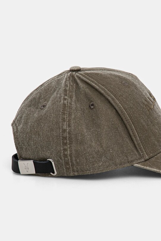 Accesorii AllSaints șapcă de baseball din bumbac 29AS200865 verde