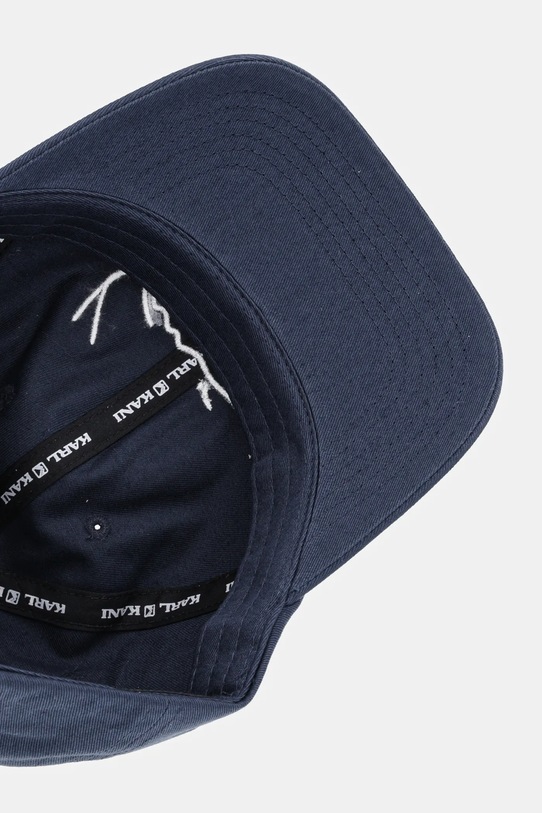 Karl Kani berretto da baseball in cotone blu 7030249