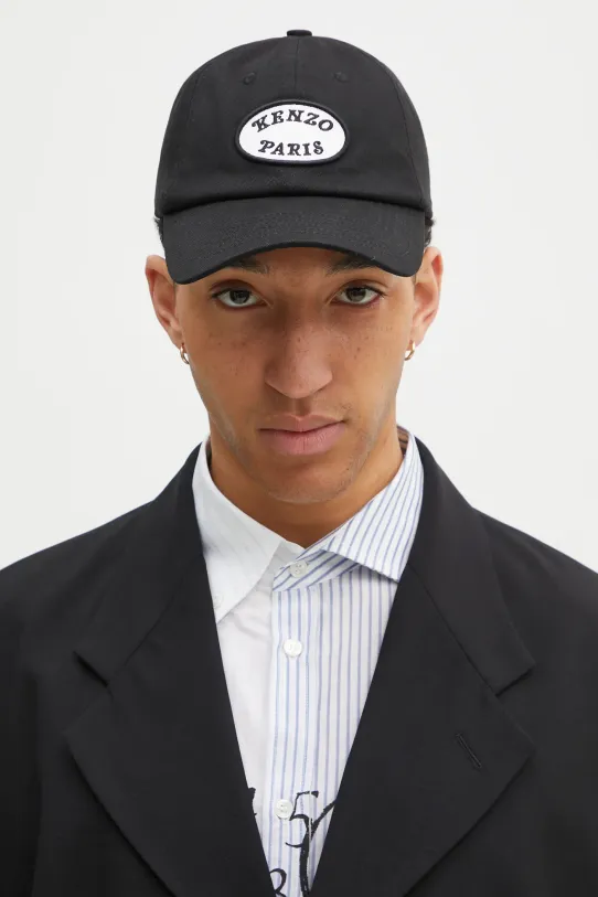 Kenzo baseball cap plain black FF58AC521F48.99