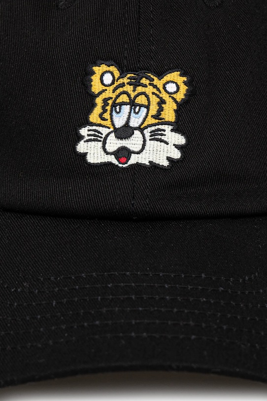 Kenzo czapka z daszkiem bawełniana FF58AC531F48.99 czarny SS25