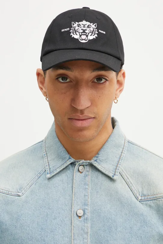 Кепка Kenzo гладкий чёрный FF58AC621F46.99