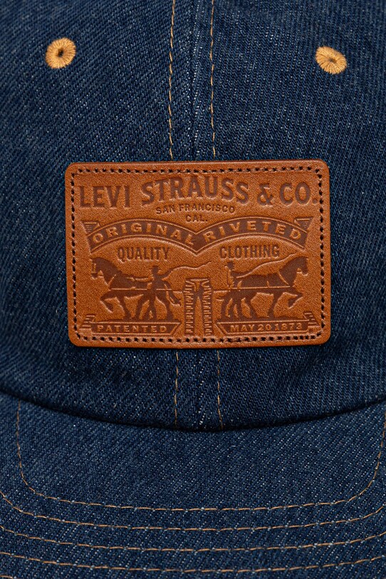 Τζιν καπέλο μπέιζμπολ Levi's 000A9.0005 σκούρο μπλε SS25