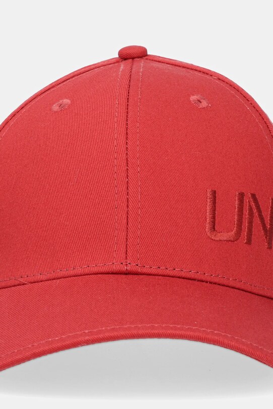 Pamučna kapa sa šiltom United Colors of Benetton 6NFPUA01C crvena SS25