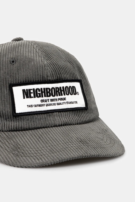 NEIGHBORHOOD cotton baseball cap Corduroy Dad Cap 242YGNH.HT04 green SS25