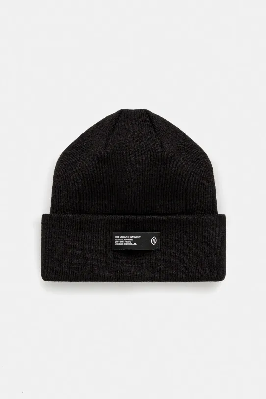 Σκούφος NEIGHBORHOOD Beanie απλό μαύρο 242YGNH.HT01