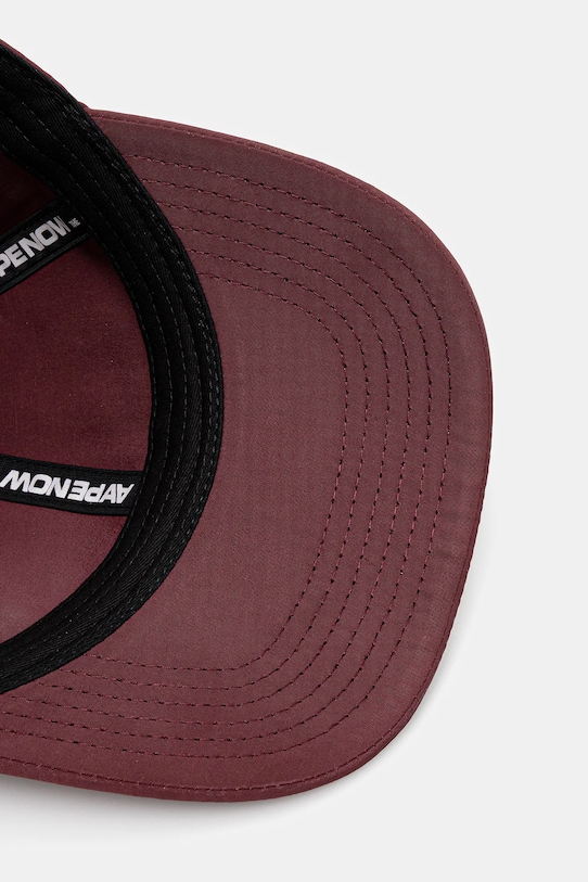 Кепка AAPE Now бордо AAPCPM5255XXO