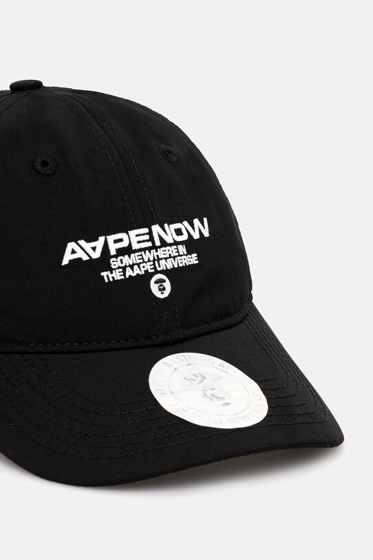 AAPE baseball cap Now AAPCPM5255XXO black SS25