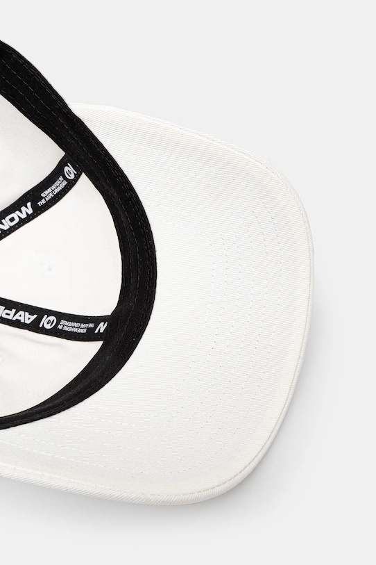 AAPE cotton baseball cap Clover Now white AAPCPM5312XXO