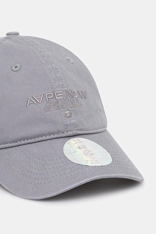 AAPE berretto da baseball Now AAPCPM4940XXO grigio SS25