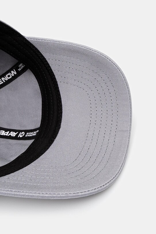 AAPE berretto da baseball Now grigio AAPCPM4940XXO