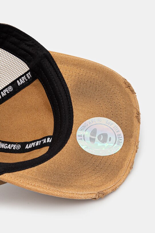 Кепка AAPE Main коричневий AAPCPM5315XXO