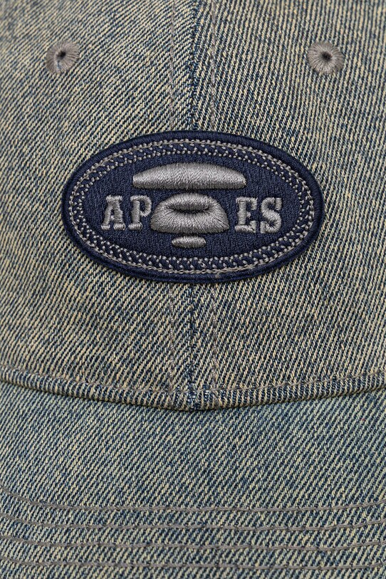 AAPE czapka z daszkiem Main AAPCPM5315XAO niebieski SS25